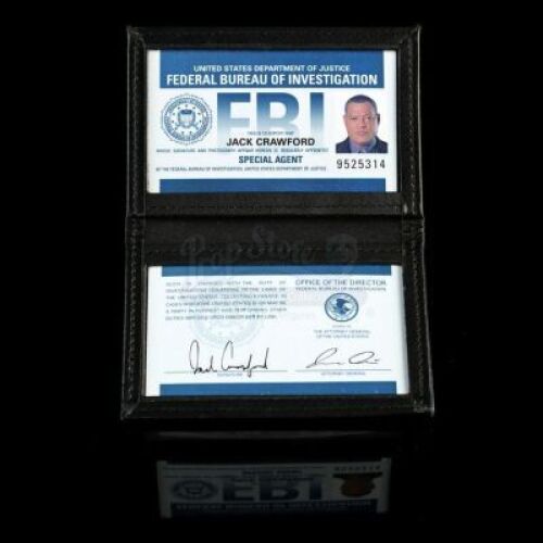HANNIBAL - Jack Crawford's (Laurence Fishburne) FBI ID Wallet