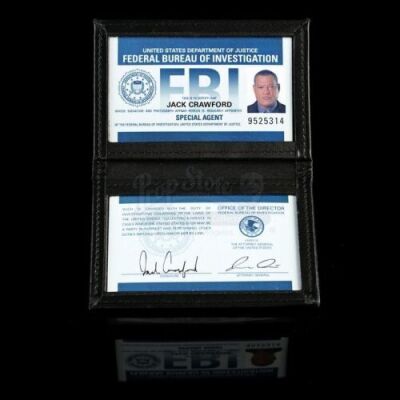 HANNIBAL - Jack Crawford's (Laurence Fishburne) FBI ID Wallet