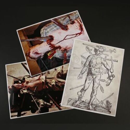 HANNIBAL - Set of Wound Man Crime Scene Photos