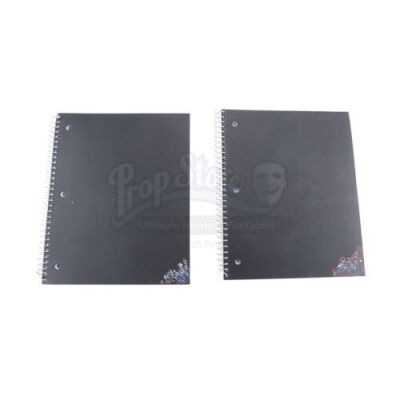Lot # 22 - S1E03 98 Seconds: Two Bram Bowman's Notebooks with Drone Drawing