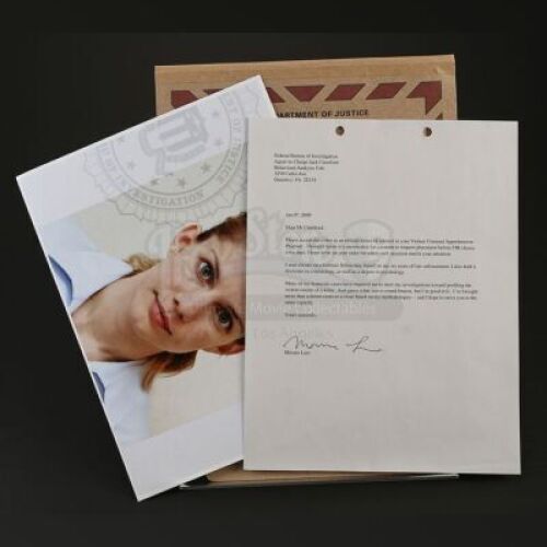 HANNIBAL - Miriam Lass' (Anna Chlumsky) FBI File, Photo, and Letter to Jack Crawford (Laurence Fishburne)