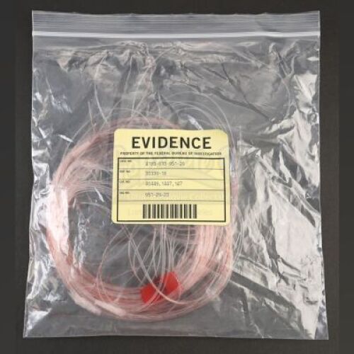HANNIBAL - "Hassun" Bloody Fishing Line in an Evidence Bag
