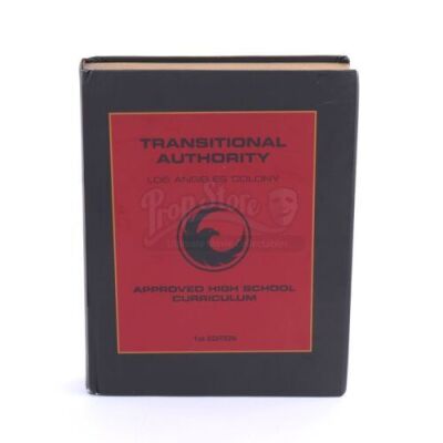 Lot # 38 - S1E03 98 Seconds: Transitional Authority High School Textbook