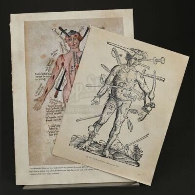 HANNIBAL - Pair of "Wound Man" Images