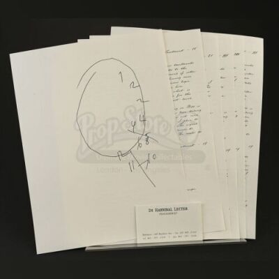 HANNIBAL - Hannibal Lecter's (Mads Mikkelsen) Psychiatric Notes on Will Graham (Hugh Dancy)