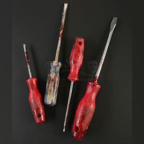 HANNIBAL - Set of "Entree" Bloody "Wound Man" Screwdrivers