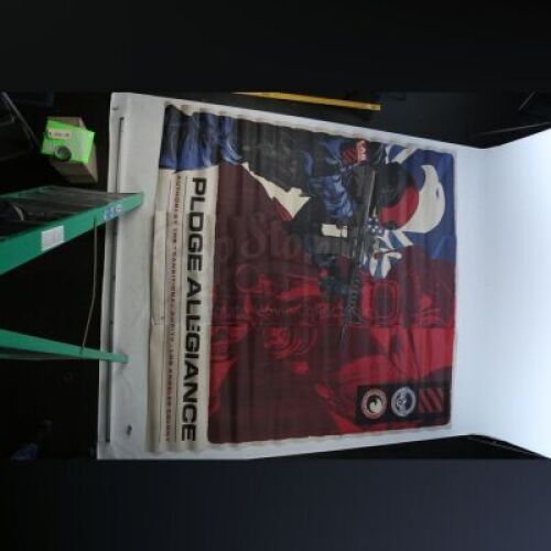 Lot # 105 - S2E03 Sublimation: Transitional Authority Recruitment Poster