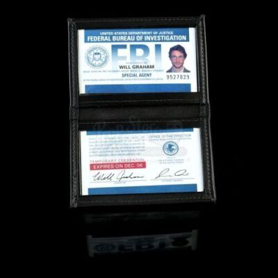 HANNIBAL - Will Graham's (Hugh Dancy) FBI ID Wallet