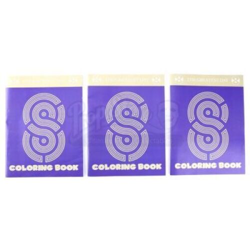 Lot # 113 - S2E05 Company Man: Three Greatest Day Coloring Books
