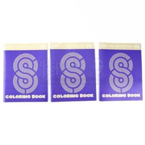 Lot # 129 - S2E05 Company Man: Three Greatest Day Coloring Books