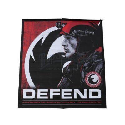 Lot # 155 - S2E03 Sublimation: Oversized Transitional Authority Defend Poster