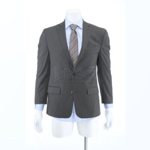 Lot # 187 - S2E11 Lost Boy: Alan Snyder's Green Zone Escape Coat, Shirt, and Tie