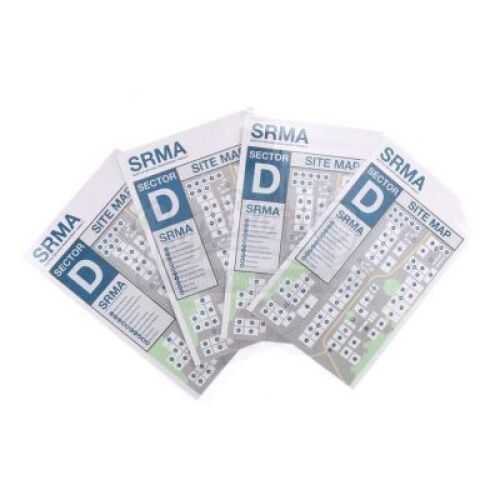 Lot # 191 - S3 Multiple Episodes: Four SRMA Site Maps