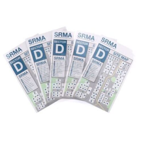 Lot # 220 - S3 Multiple Episodes: Five SRMA Site Maps