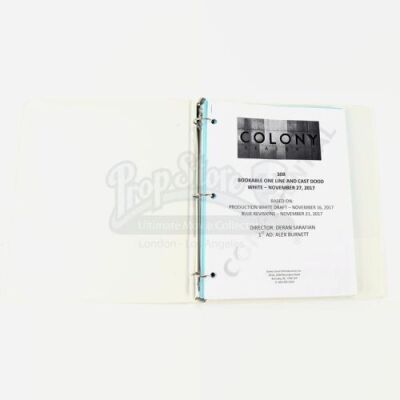 Lot # 271 - S3E08 Lazarus: Script for "Lazarus"