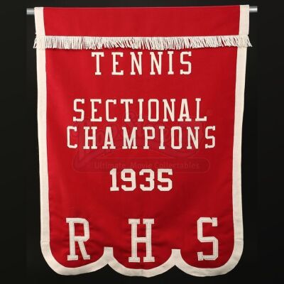 Rydell High Tennis Gym Banner