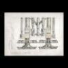 Lot # 36 - Harry Lange Auction - Hand-Drawn Coloured Star Ship Landing Gear