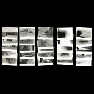 Lot # 64 - Harry Lange Auction - Set of 24 Photographs of Tunisia for Tatooine Set Design Concept
