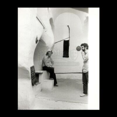 Lot # 65 - Harry Lange Auction - Location Research Photograph Featuring George Lucas and Robert Watts