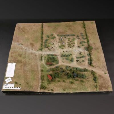Battalion Base Camp Blocking Model