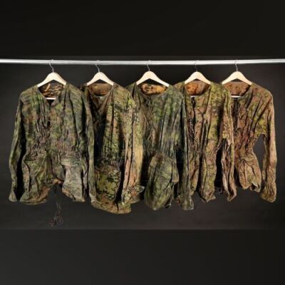 Five SS Camouflage Tunics