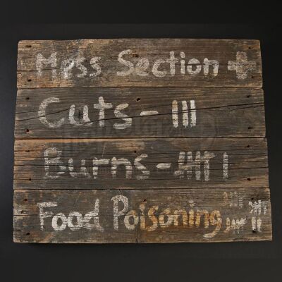 Mess Section First Aid Sign Set
