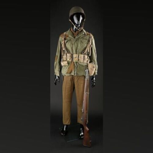 U.S. Infantry Uniform with Helmet