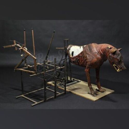 THE COMPANY OF WOLVES (1984) - Cable Controlled Wolf Body Puppet