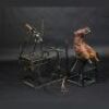 THE COMPANY OF WOLVES (1984) - Cable Controlled Wolf Bust Puppet