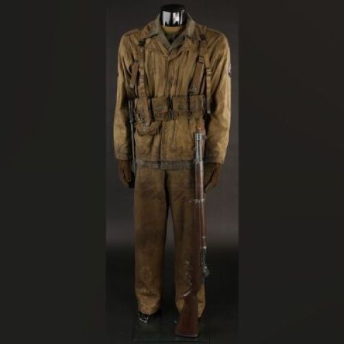 U.S. Infantry Uniform with Rifle