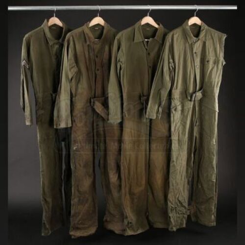 Four U.S. Army Coveralls