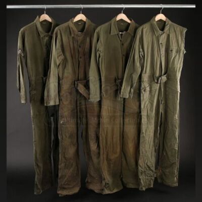 Four U.S. Army Coveralls