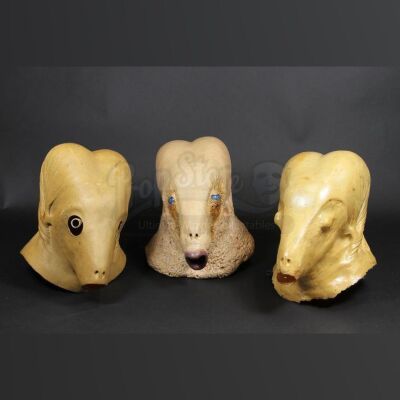 DUNE (1984) - Collection of Three Prototype Second Stage Guild Navigator Heads