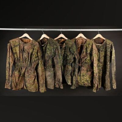 Five SS Camouflage Tunics