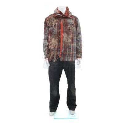Lot # 69: Alejandro's (Benicio Del Toro) Bloodied Migrant Caravan Costume