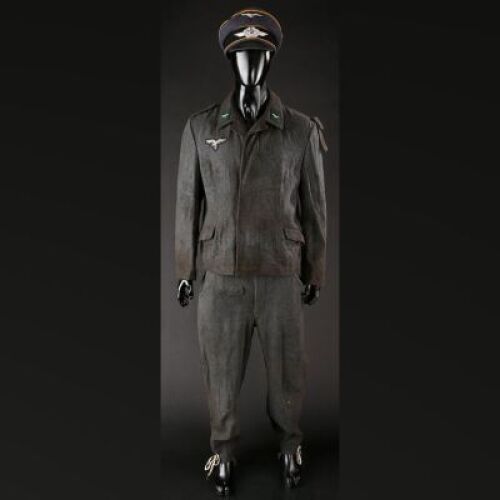 Luftwaffe Uniform with Officer's Cap