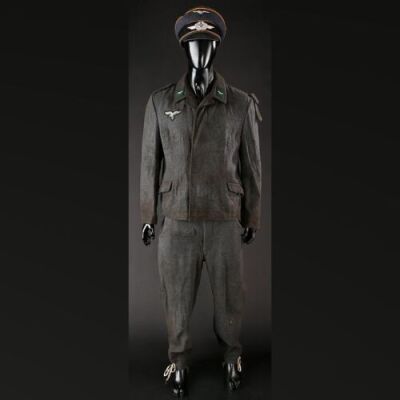 Luftwaffe Uniform with Officer's Cap
