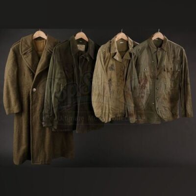 Four U.S. Army Jackets with Pants