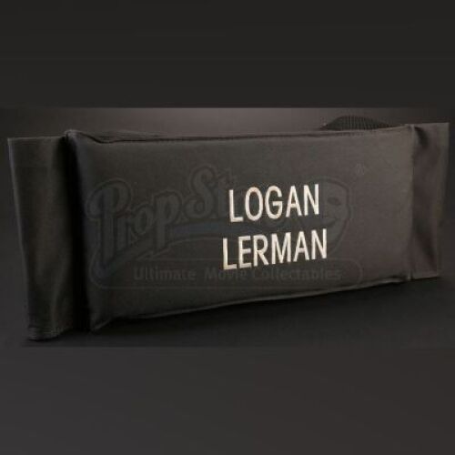 Logan Lerman's Director's Chair Back