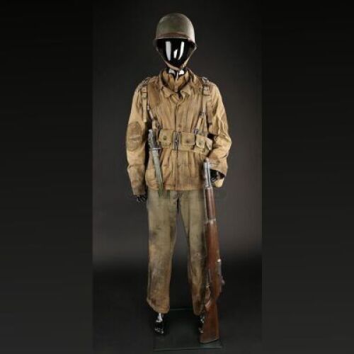 U.S. Infantry Uniform with Rifle