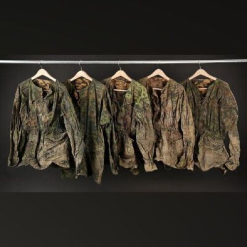 Five SS Camouflage Tunics