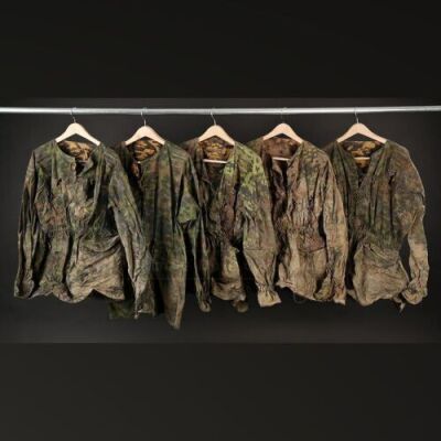 Five SS Camouflage Tunics