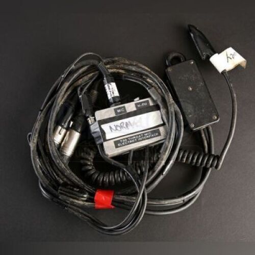 Norman Ellison's (Logan Lerman) T-30 Throat Microphone and Lanyard
