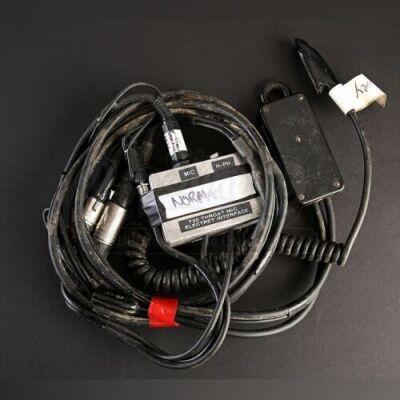 Norman Ellison's (Logan Lerman) T-30 Throat Microphone and Lanyard