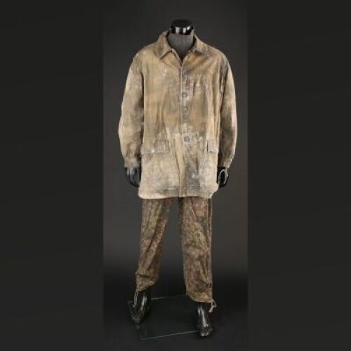German Camouflage Uniform with Sweater