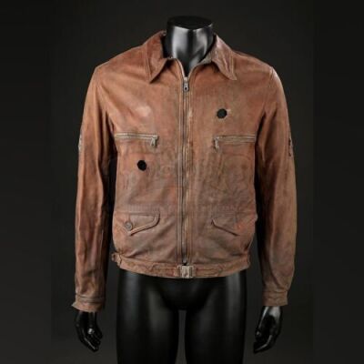 Sergeant Miles' (Scott Eastwood) Leather Jacket with SFX Bullet Holes