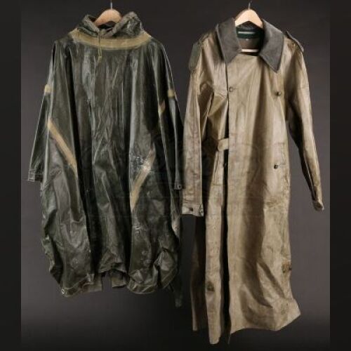 German and U.S. Raincoat Set