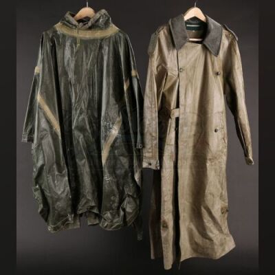 German and U.S. Raincoat Set