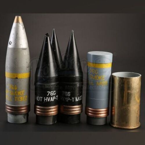 76mm Projectiles and Shell Set