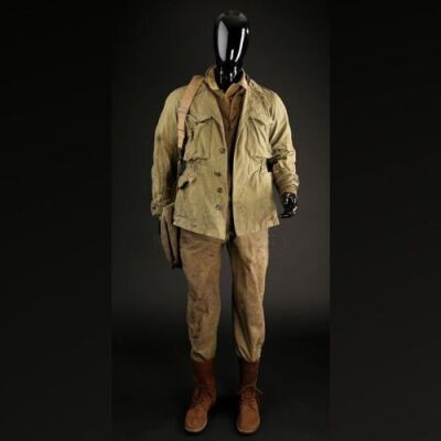 Norman Ellison's (Logan Lerman) Army Uniform with Satchel